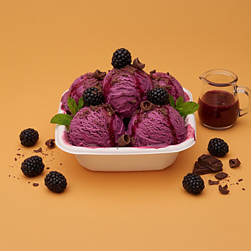 Classi Bio Disposable Square Dona Bowl- 10.40 x 10.40 cm, 150 ml (Pack of 25) 