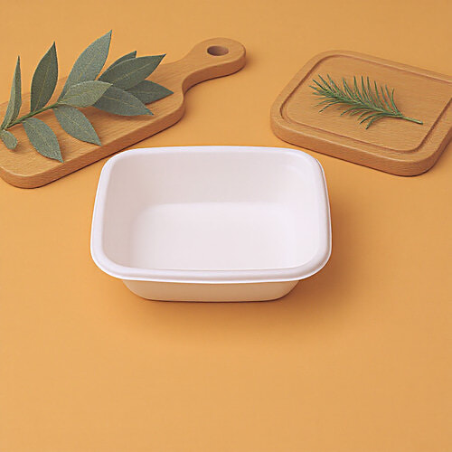 Classi Bio Disposable Square Dona Bowl- 10.40 x 10.40 cm, 150 ml (Pack of 25) 