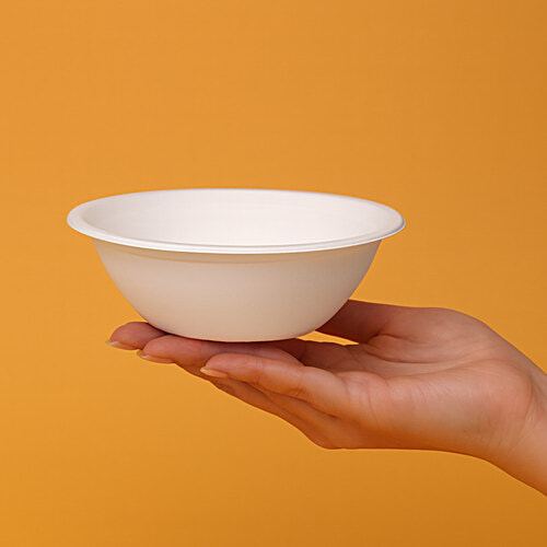 Classi Bio Disposable Round Bowls - Large, 360 ml (Pack of 25) 