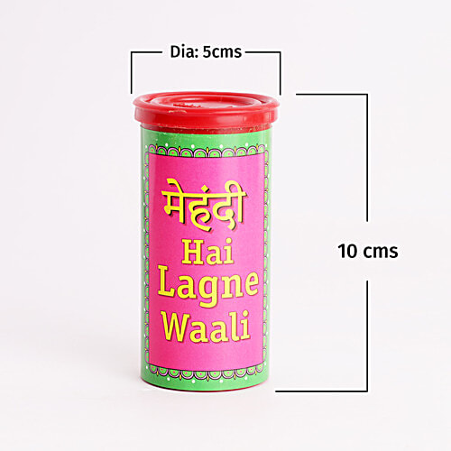 Oye Happy Re-usable Mehendi Bomb - Green Colour, 1 pc  