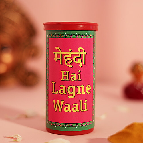 Oye Happy Re-usable Mehendi Bomb - Green Colour, 1 pc  