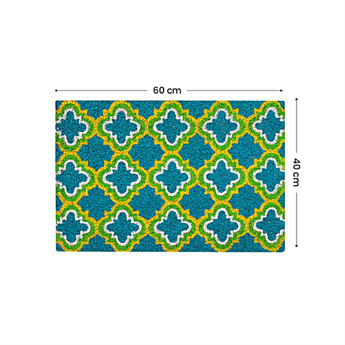 Sapana Carpet-Mats Tangier Anti-Skid Rectangular Coir Door Mat - 60 x 40 cm, 1 pc  