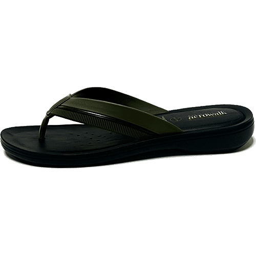 Inblu BM09 Women's Casual Green Slippers, 1 Pair (EU 38/IND 5)