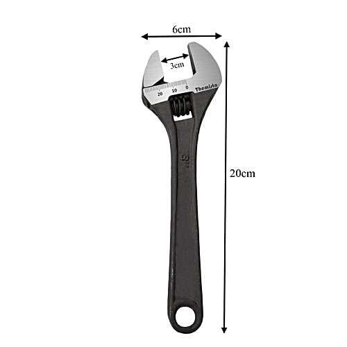 Themisto TH-T11 20 cm Adjustable Wrench, 1 pc