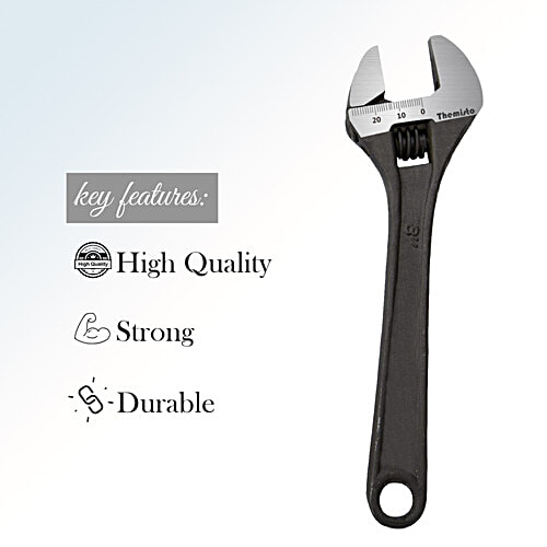 Themisto TH-T11 20 cm Adjustable Wrench, 1 pc