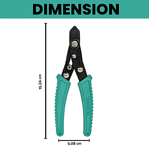 Themisto TH-T03B 15 cm Wire Stripper - Green, 1 pc