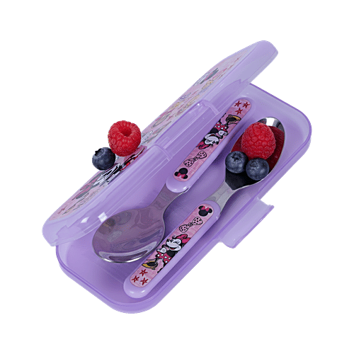 Gluman Disney Minnie Cutlery Set For Kids, 1 pc
