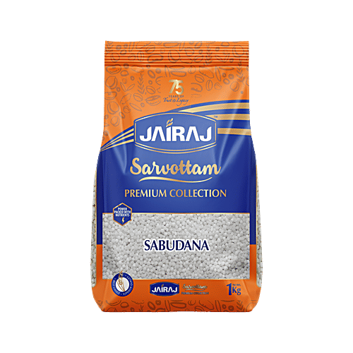 Jairaj Sarvottam Sabudana, 1 kg  