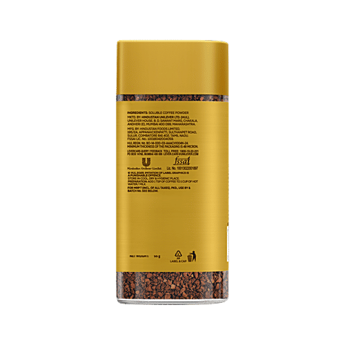 BRU Gold Freeze Dried Coffee, 55 g  Rich Flavour
