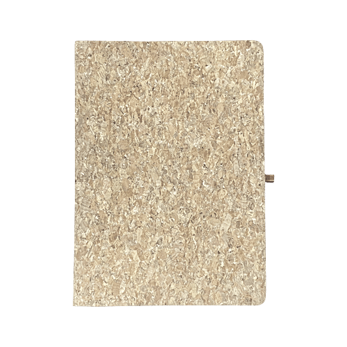 Cubic A5 Undated New Year Diary - Wine Cork Fabric Cover, 1 pc  