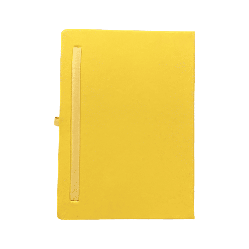 Cubic A5 Undated New Year Diary - Yellow, 1 pc  