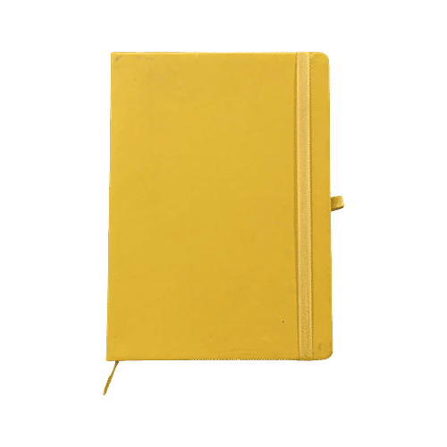 Cubic A5 Undated New Year Diary - Yellow, 1 pc  