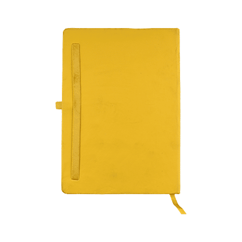 Cubic A5 Undated New Year Diary - Yellow, 1 pc  