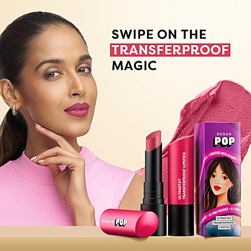 Sugar Pop Ultrastay Transferproof Lipstick, 4 g 07 Ruby Red
