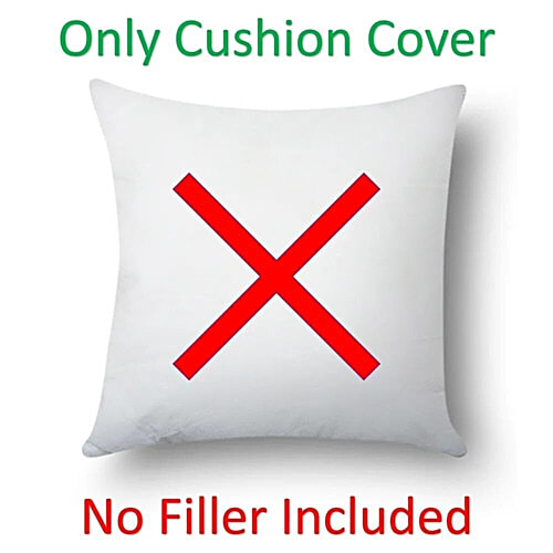 JBG Home Store Christmas Velvet Cushion Cover - Red, 2 pcs