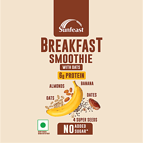 Sunfeast Breakfast Smoothie With Oats, 160 ml