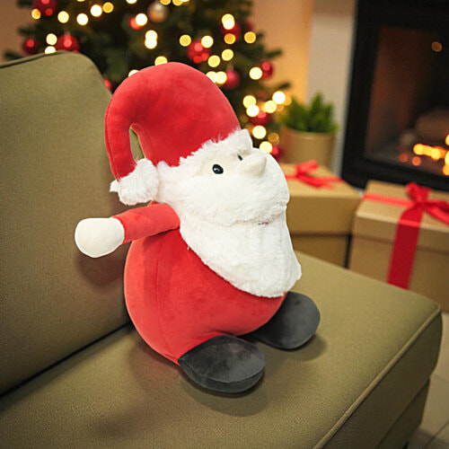 Lazy Baby Santa Soft Toy - 26 cm, 1 pc For Kids