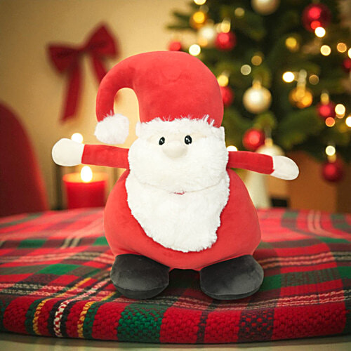 Lazy Baby Santa Soft Toy - 26 cm, 1 pc For Kids