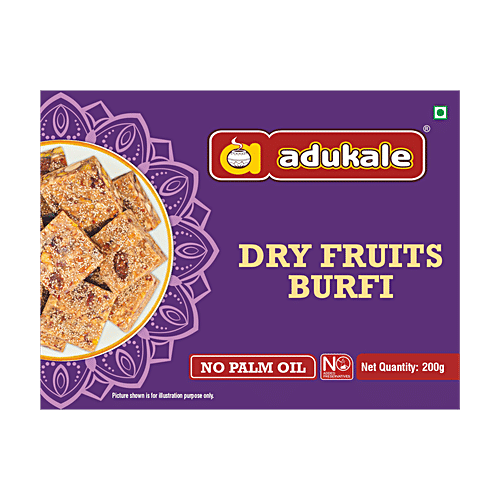 Adukale Dry Fruits Burfi, 200 g