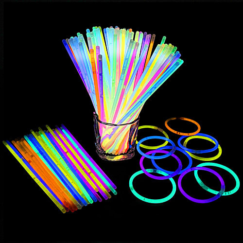 Melukhha Glow Hand Band - Medium, Assorted, Multicolour, 5 pcs  Party Accessories