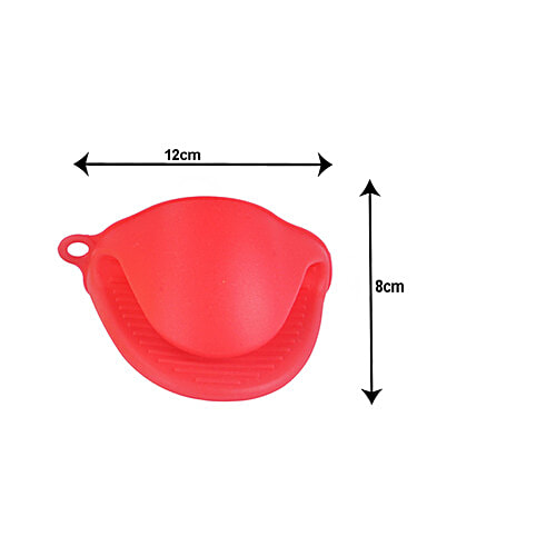 Petals Silicone Heat Resistant Cooking Mitts Microwave Oven Finger/Thumb Glove - Multicolour, 1 pc  