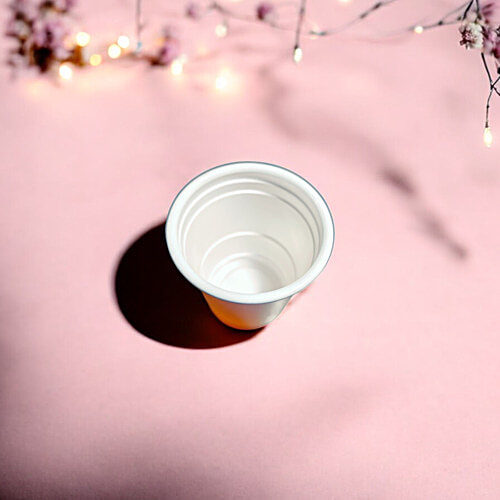 House of Festivals Disposable Shot Glasses - Yellow, Mini Shot Cups For Drinking Games & Cocktails, 59 ml (Pack of 10) Party Glasses,