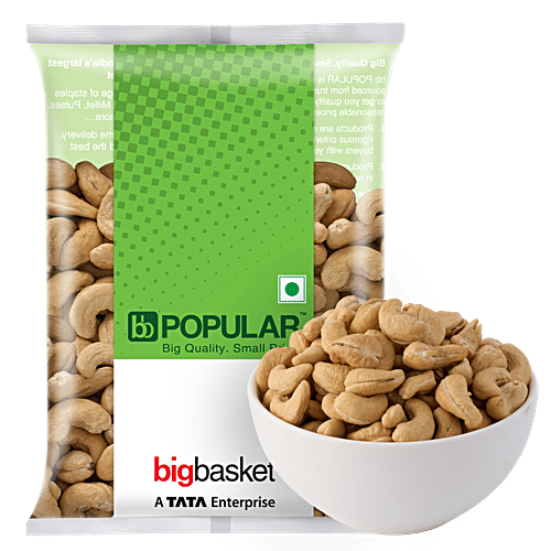 bb Popular Desi Cashew Whole, 500 g