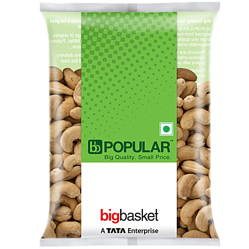 bb Popular Desi Cashew Whole, 500 g
