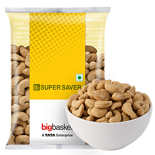 bb SUPER SAVER Desi Cashew Whole, 500 g