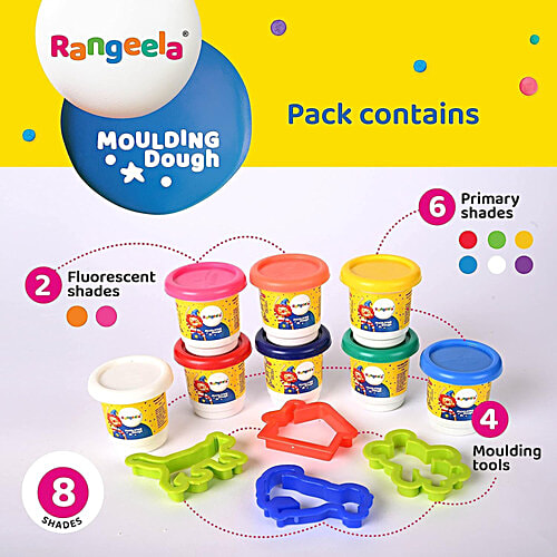Rangeela Moulding Dough For Age 3+ Years, 1 pc  