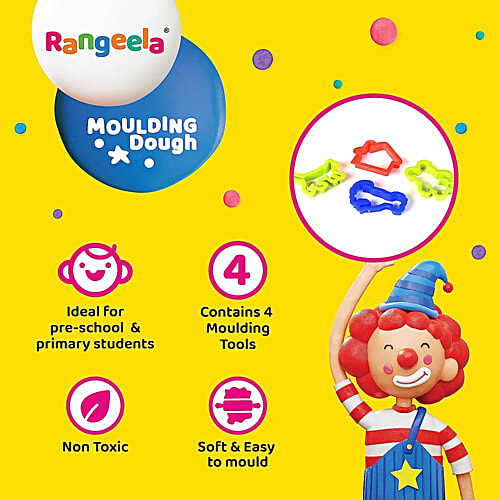 Rangeela Moulding Dough For Age 3+ Years, 1 pc  
