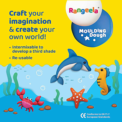 Rangeela Moulding Dough For Age 3+ Years, 1 pc  