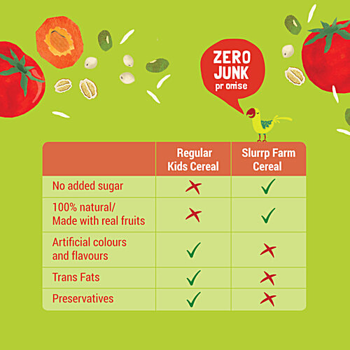 Slurrp Farm Moong Dal Khichdi Cereal For Little Ones, 50 g  No Presevatives, No Artificial Colours, No Added Sugar