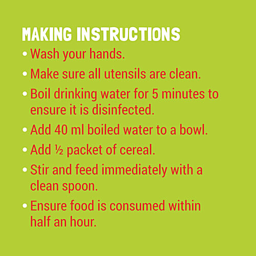 Slurrp Farm Moong Dal Khichdi Cereal For Little Ones, 50 g  No Presevatives, No Artificial Colours, No Added Sugar