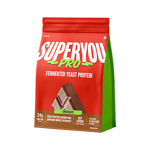 Superyou Pro Chocolate Fermented Yeast 24g Protein Isolate, 1 kg  