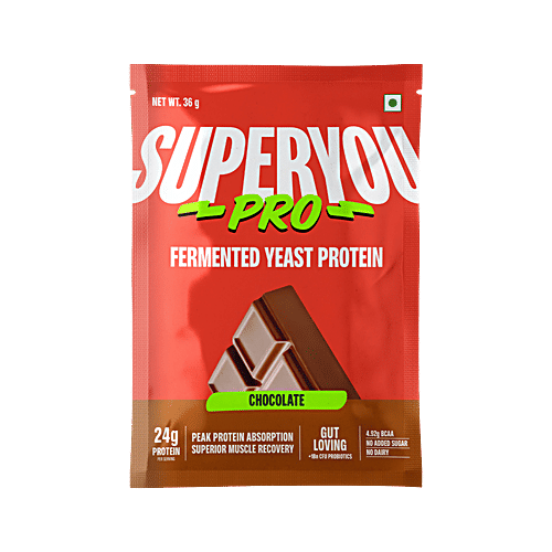 Superyou Pro Chocolate Fermented Yeast 24g Protein Isolate, 36 g