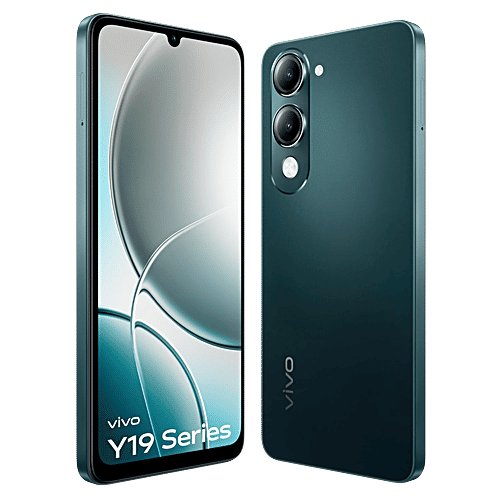 Vivo vivo Y19s 5G (4GB RAM, 128GB, Majestic Green) | With Charger, 1 Unit  