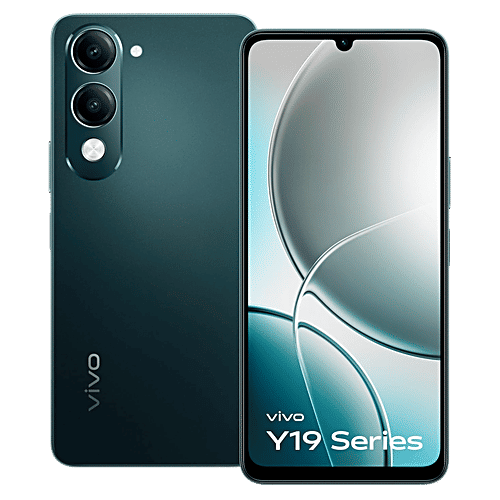 Vivo vivo Y19s 5G (4GB RAM, 128GB, Majestic Green) | With Charger, 1 Unit  