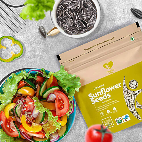 Nourish you Raw Sunflower Seeds, 250 g  Vegan, Gluten Free