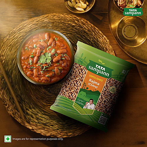 Tata Sampann Sampann Unpolished Rajma/Capparadavare, 500 g  