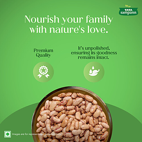 Tata Sampann Sampann Unpolished Rajma/Capparadavare, 500 g  
