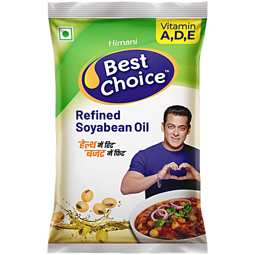 Himani Best Choice - Refined Soyabean Oil, 12 x 750 g