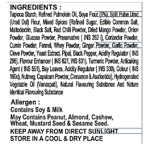 Haldiram's Indian Snacks Soya Sticks, 42 g Pouch 