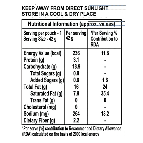 Haldiram's Indian Snacks Soya Sticks, 42 g Pouch 