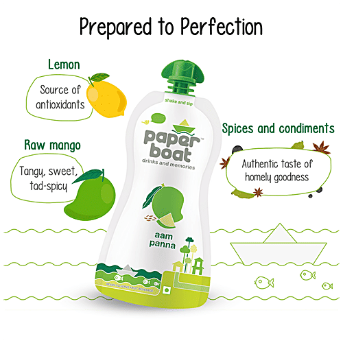 Paper Boat Aam Panna Mango Drink, 150 ml  