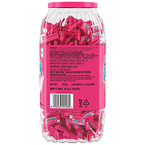 Boomer Strawberry Flavoured Chewing Gum, 250 pcs  