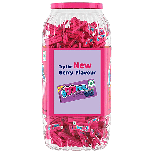 Boomer Strawberry Flavoured Chewing Gum, 250 pcs  
