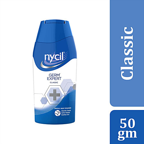 nycil prickly heat powder classic 50 g