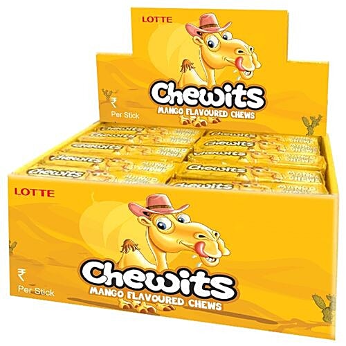 Lotte Chews - Mango Chewits Stick, 690 g