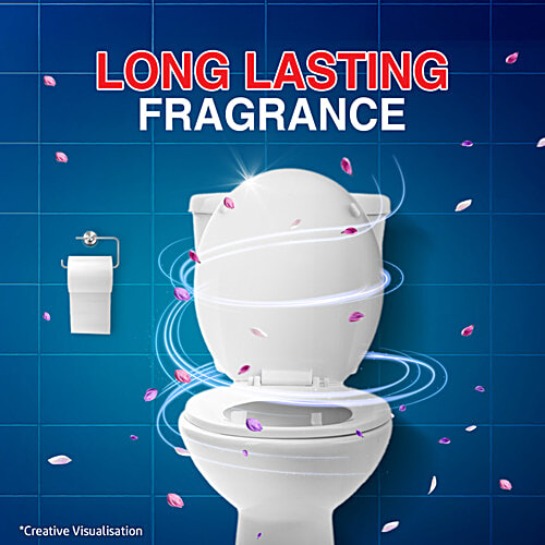 Harpic Disinfectant Toilet Cleaner Liquid - Original, Kills 99.9% Germs, 600 ml Bottle Kills 99.9% Germs